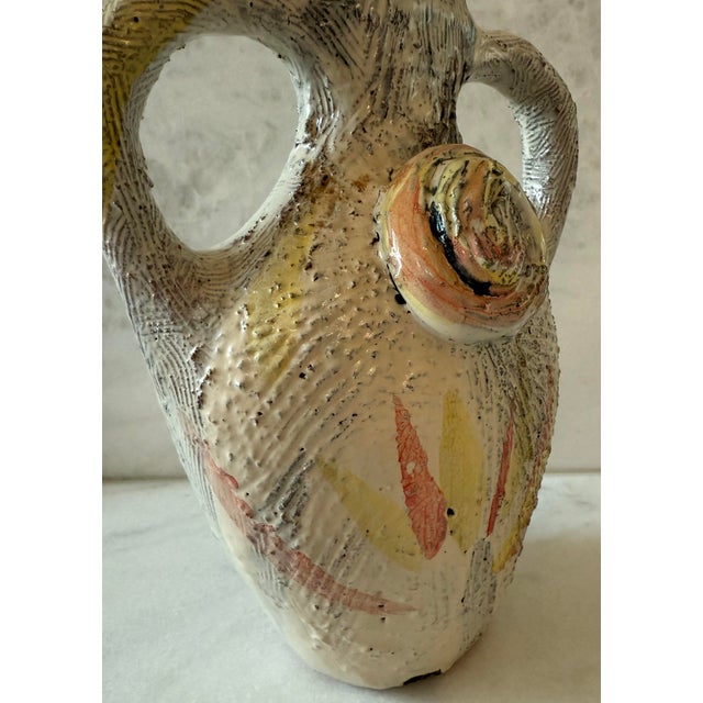 Vintage Studio Art Pottery Vase For Sale - Image 9 of 12