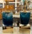 Pair of Murano Glass Block Lamps For Sale - Image 9 of 9