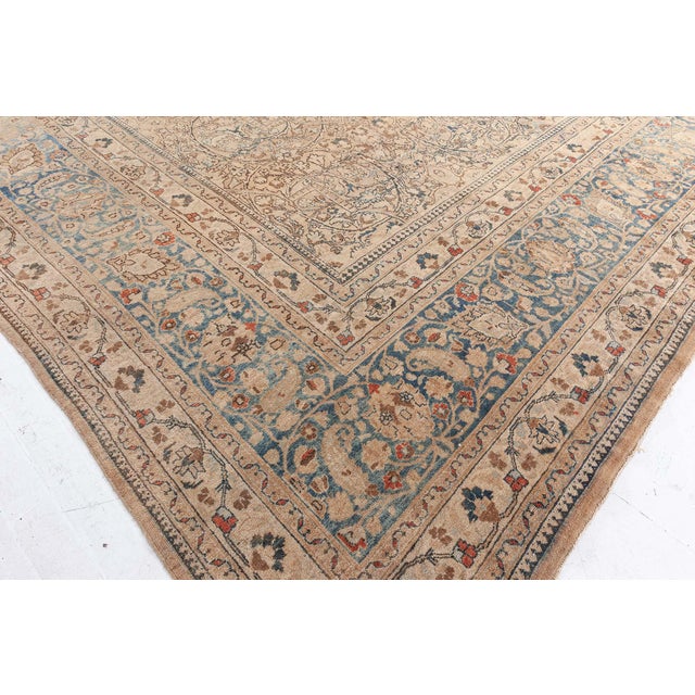 Persian Fine Antique Persian Khorassan Rug For Sale - Image 3 of 10