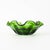 Mid-Century Modern Vintage Portuguese Dark Green Glass Bowl, 1960s For Sale - Image 3 of 11