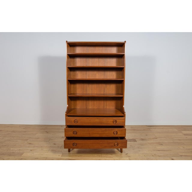 Mid-Century Modern Danish Teak Shelf, 1960s For Sale - Image 9 of 15