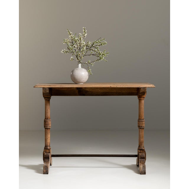 French Bistro Side Table, Antique, France, Circa 1900 For Sale - Image 12 of 12