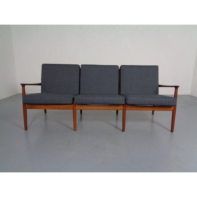 Danish Teak Sofa by Svend Aage Eriksen for Glostrup, 1960s For Sale - Image 13 of 13