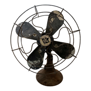 Mid-Century Modern 1950s Robbins & Myers Junior Industrial Table Fan