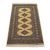 Bokhara Jaldar Rug 3’1” X 4’9” Beige Wool Tribal Hand-Knotted Oriental Carpet For Sale
