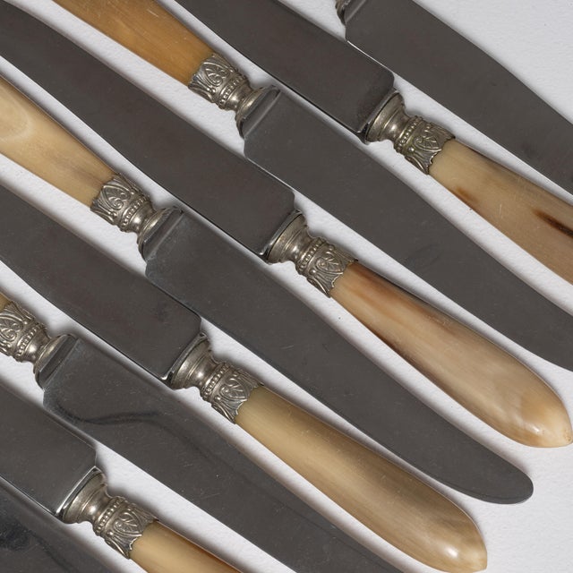 Ivory Mid 20th Century France Ivory Silver Serving Utensil For Sale - Image 8 of 17