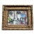 Contemporary Craig Greene Original Painting “When I’m With You” in Antique French Frame For Sale