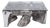 Sequoia Coffee Table Silver Leaf Table For Sale