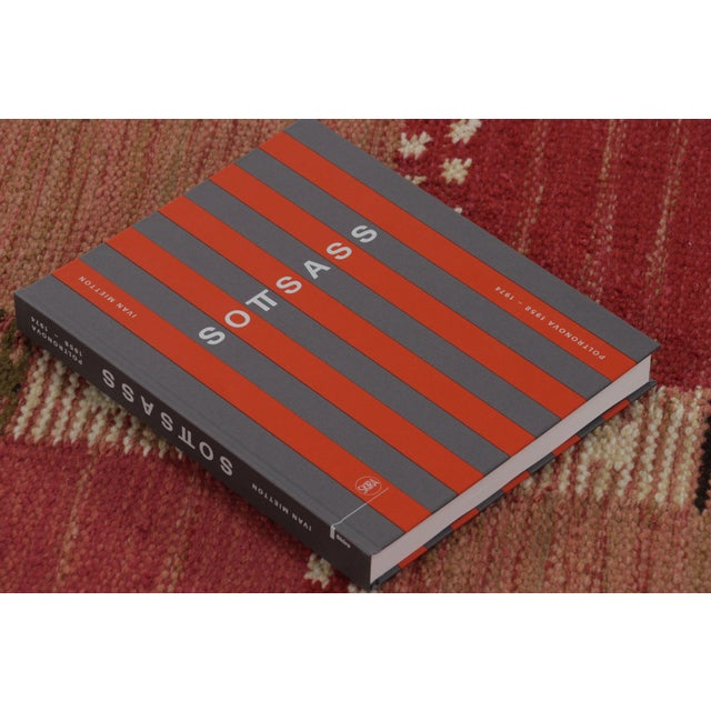 Rug & Kilim’s Scandinavian-Inspired Rug, Geometric Patterns in Red and Pink For Sale - Image 10 of 10