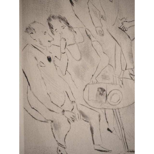 Jules Pascin, At the Ball, Original Engraving For Sale - Image 4 of 7