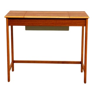 Dressing Table or Desk in Teak, Sweden, 1950s-1960s For Sale