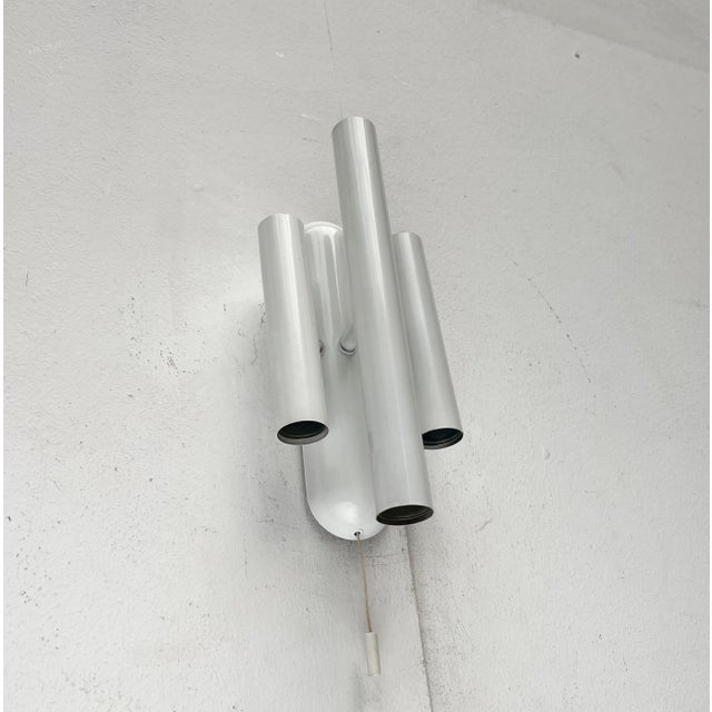 Mid-Century Space Age Italian Wall Lamp, 1960s For Sale - Image 10 of 18