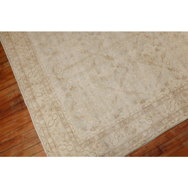 Worn Vintage Turkish Rug - 5'3" x 9' For Sale - Image 9 of 10