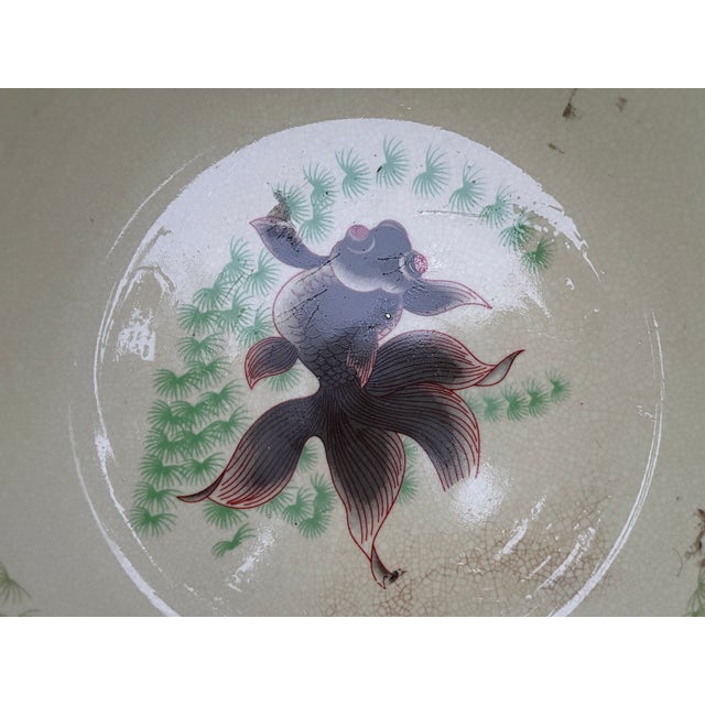 Chinese 1970’s Vintage Koi Fish Planter For Sale - Image 3 of 5
