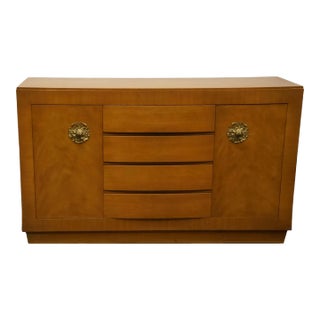 Rway Furniture Maple Art Deco Eliel Saarinen 60" Buffet For Sale