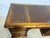 Vintage Hekman Oak Tooled Leather Top Executive Office Desk " For Sale In Washington DC - Image 6 of 14