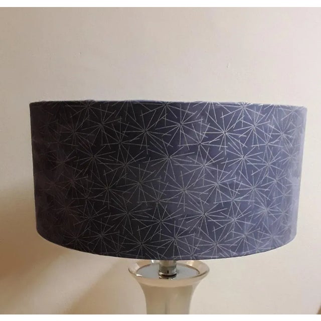 Metal Vintage Dutch Floor Lamp in Glass & Chrome-Plated Metal from Zijlstra, 1980s For Sale - Image 7 of 10