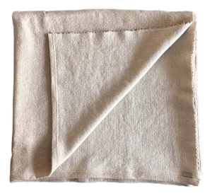 Belgian Linen and Wool Shetland Coverlet – Camel