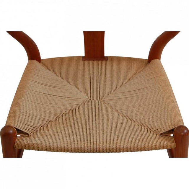 Wishbone Chairs in Cherrywood by Hans Wegner, 2000s, Set of 6 For Sale - Image 16 of 18