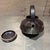 Brown Metallic Dark Brown Glazed Ceramic Teapot Pottery Mid-Century Modern For Sale - Image 8 of 12