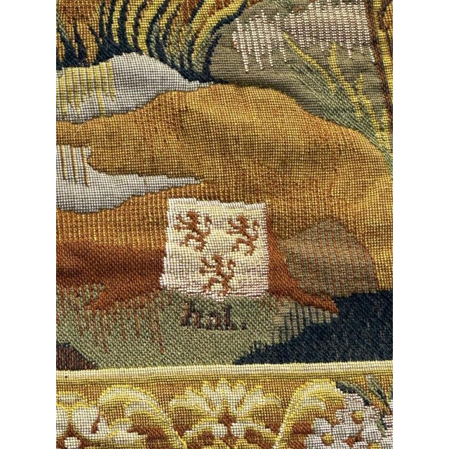 French Jacquard Tapestry, 1980s For Sale - Image 17 of 18