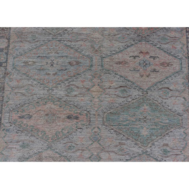 Keivan Woven Arts Geometric Oushak 4'11 X 6'3 For Sale In Atlanta - Image 6 of 11