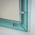 Light Blue Wall Mirror by Max Ingrand for Fontana Arte, Italy, 1950s For Sale - Image 9 of 10