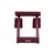 Variable Monochrome Wooden Kneeling Chair in Violet Plum Fabric by Peter Opsvik for Varier For Sale - Image 9 of 12
