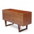 Brown Mid 20th Century Helge Vestergaard-Jensen for Peder Pedersen Mid Century Sculptural Danish Teak 6 Drawer Dresser For Sale - Image 8 of 9