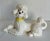 Mid-Century Modern 1979 Atlantic Mold Ceramic MCM Poodle Figurine For Sale - Image 3 of 10