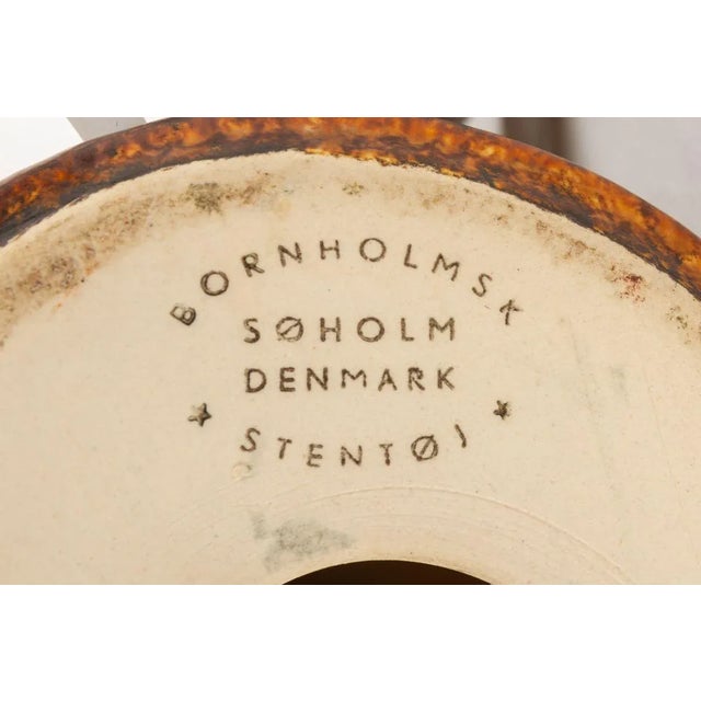 Vintage Danish Ceramic Table Lamp from Søholm, 1960s For Sale - Image 12 of 15