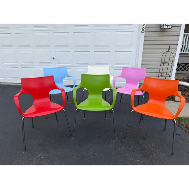 Set of 6 Vintage Jim Chairs For Sale - Image 11 of 12