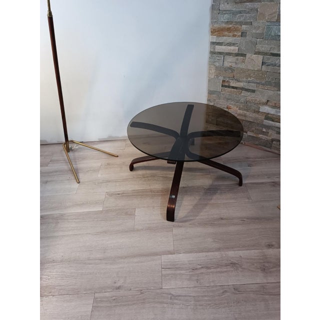 Brown Coffee Table by Sigurd Ressell for Vatne Mobler 1970s For Sale - Image 8 of 10
