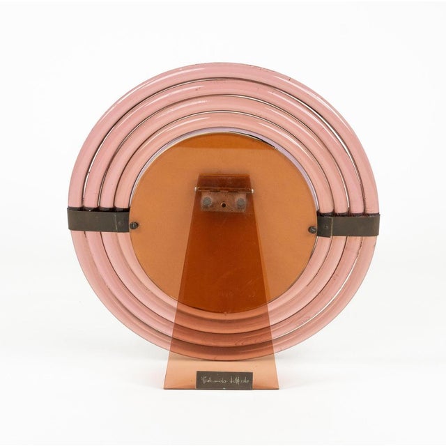 Purple Mid-Century Modern Picture Frame in Acrylic and Brass by Ferdinando Loffredo, Italy, 1970s For Sale - Image 8 of 14