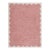 Fossay Shag Machine Woven Rug Pink 6x8 For Sale