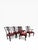 A magnificent set of six Henredon dining chairs, crafted in the elegant Georgian or English Chippendale manner, is now...