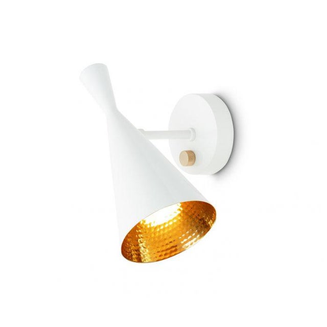 Tom Dixon Beat Wall White Sconce Chairish