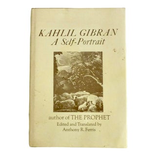 Vintage Kahlil Gibran, a Self-Portrait Book For Sale