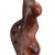 Diva - Medium Size Abstract Organic Form Redwood Sculpture on Wood Base Original Artwork by Joe Garnero For Sale - Image 4 of 11