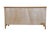Bassett Furniture Ticino Collection Cream Painted 57" Double Dresser W. Solid Cherry Top 238-96-237 For Sale - Image 11 of 13