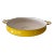 Vintage Mid-Century Modern Dansk Yellow Paella Enamelware Kobenstyle Jens Quistgaard Serving Dish For Sale