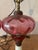 Mid 19th Century Pair of 19th Century Milk Glass Base Electrified Oil Lamps For Sale - Image 5 of 9