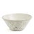 Japanese Minimalistic Crackle White Raku Ceramics Moon Bowls by Laab Milano, Set of 5 For Sale - Image 4 of 14