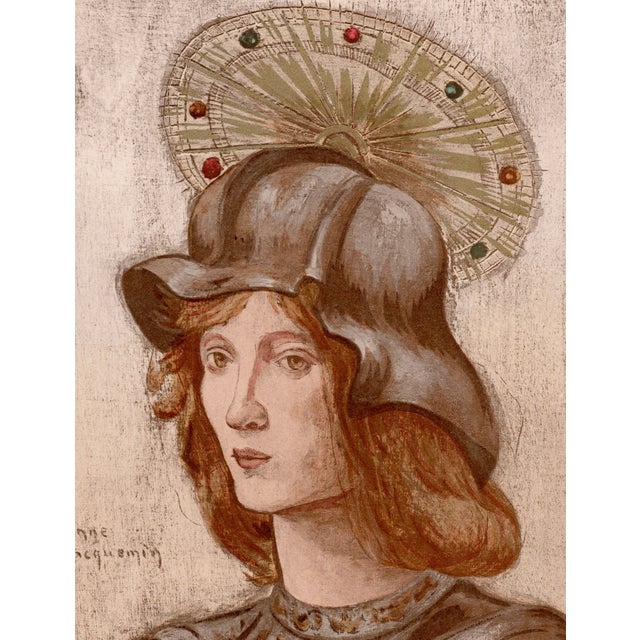 Jeanne Jacquemin, Saint Georges, 1898, Lithograph on Paper For Sale - Image 3 of 10