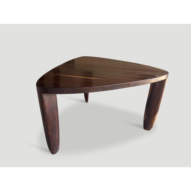 Contemporary Andrianna Shamaris Impressive Rosewood Table For Sale - Image 3 of 5