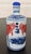 White 19th C. Chinese Guangxu Copper-Red & Cobalt Porcelain Snuff Bottle For Sale - Image 8 of 10