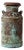 Antique Turquoise Painted Metal Milk Can For Sale