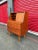 Chestnut Vintage Danish Mid Century Modern Teak Secretary Desk For Sale - Image 8 of 11