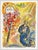 Modern 1966 Moses and the Burning Bush (m.447) Modern Yellow Lithograph Marc Chagall For Sale - Image 3 of 6