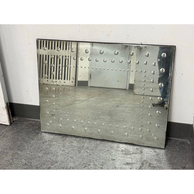 Italian Restoration Hardware 18th Century Venetian Mercury Glass Mirror For Sale - Image 3 of 12